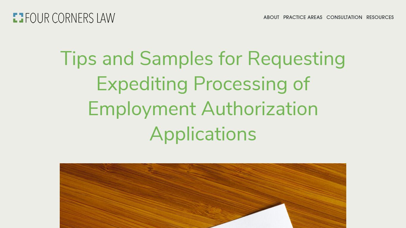 Tips and Samples for Requesting Expediting Processing of Employment ...