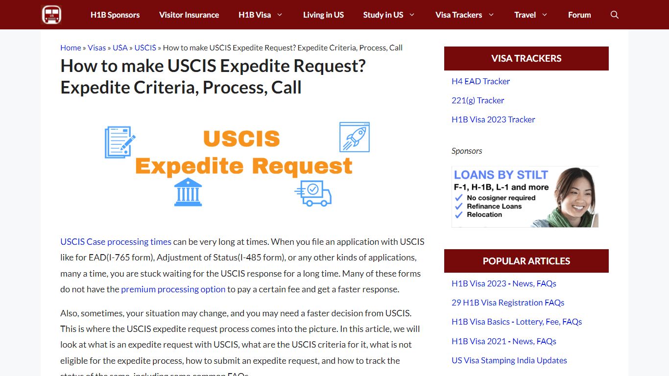 ULTIMATE Guide to USCIS Expedite Request, Process [2022] - RedBus2US