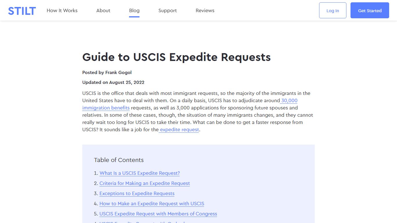 COMPLETE guide to USCIS expedite requests [2022] - Stilt Blog